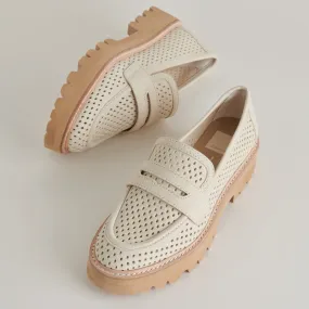 MALILA LOAFERS IVORY NUBUCK