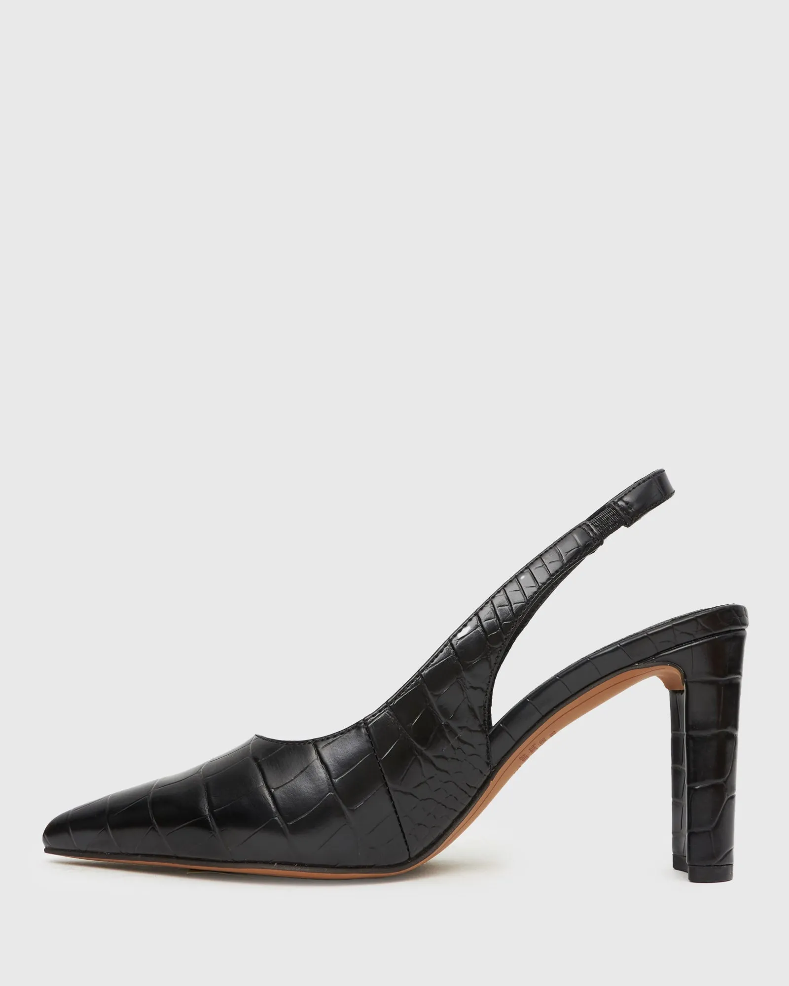 MARVEL Slingback Block Heel Pumps