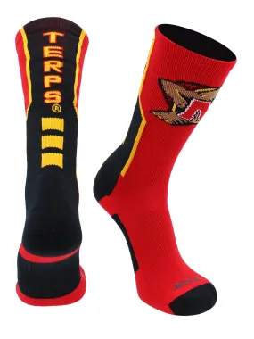 Maryland Terps Socks Perimeter Crew