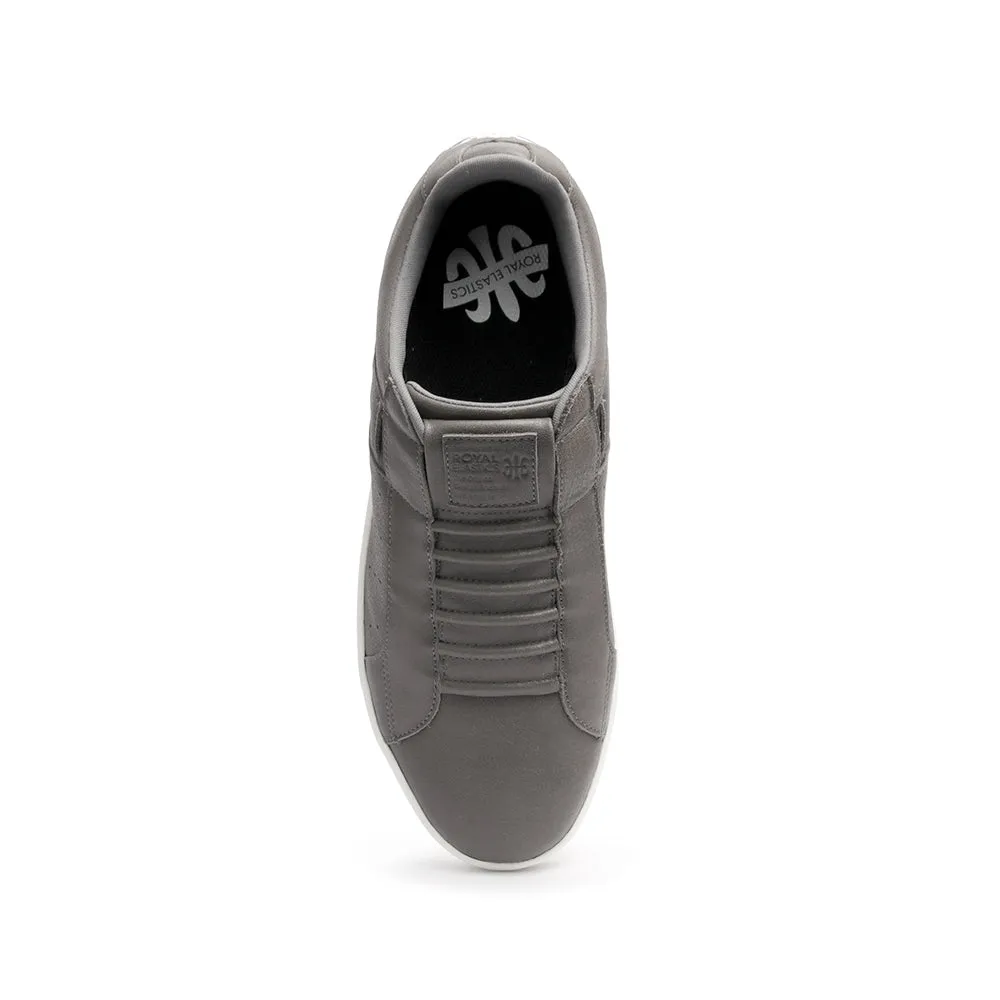 Men's Icon Classic Deep Gray Leather Sneakers 02092-888