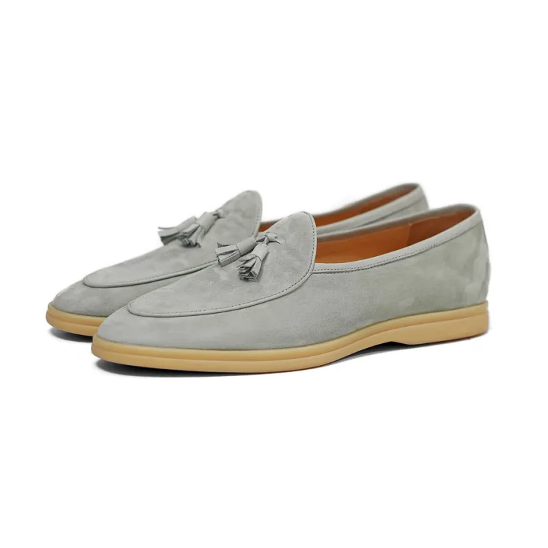 Men's Suede Tassel Loafers