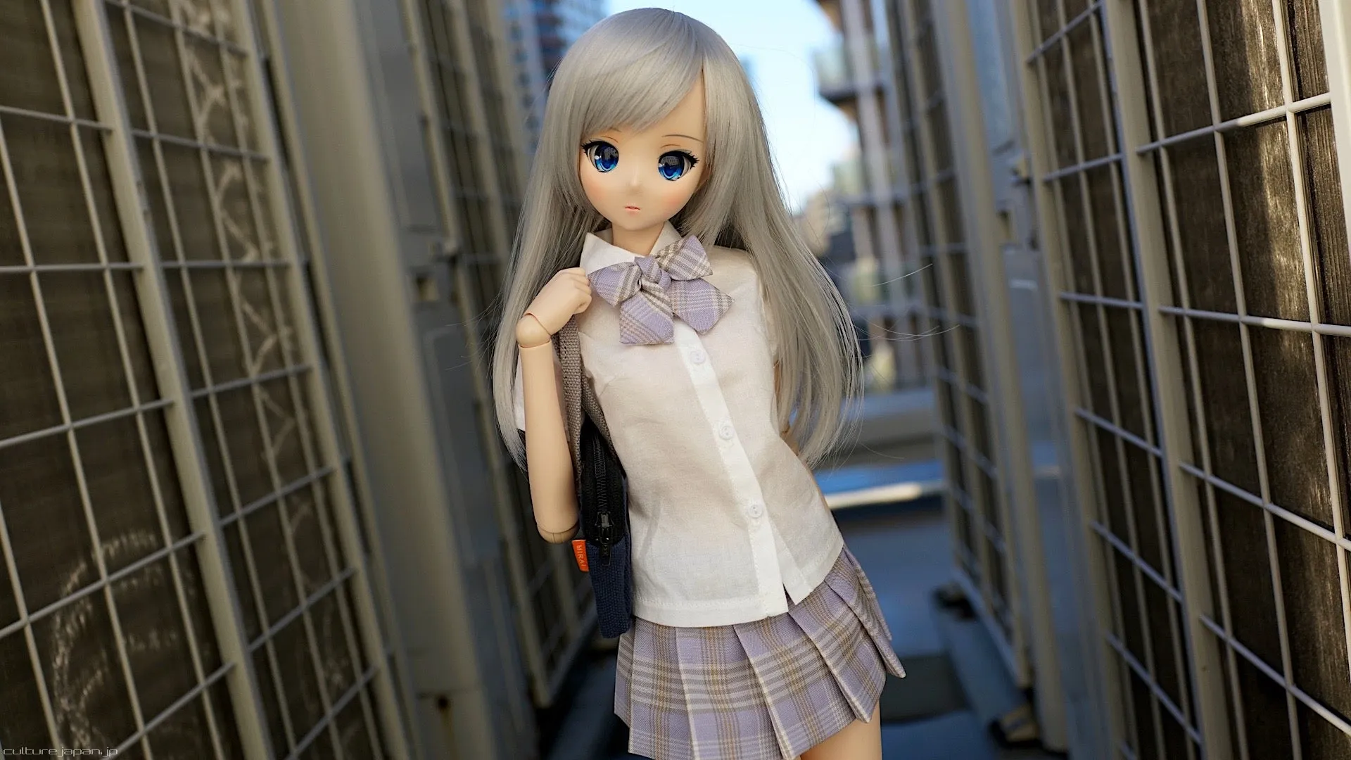 Mirai High School Uniform (Lavender)