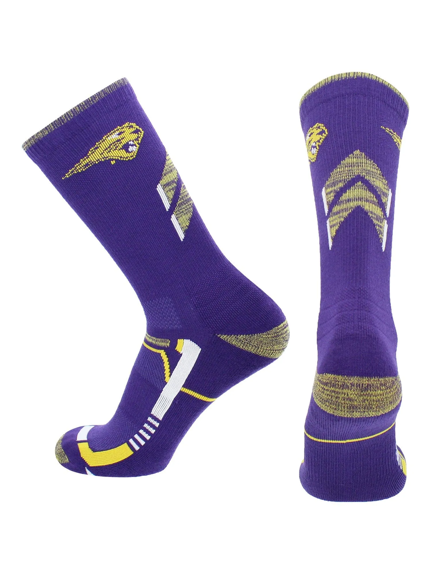 Northern Iowa Panthers Socks University of Northern Iowa Panthers Champion Crew Socks