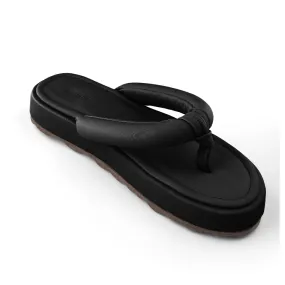 PLAYA BLACK WATERPROOF BEACH SLIPPERS