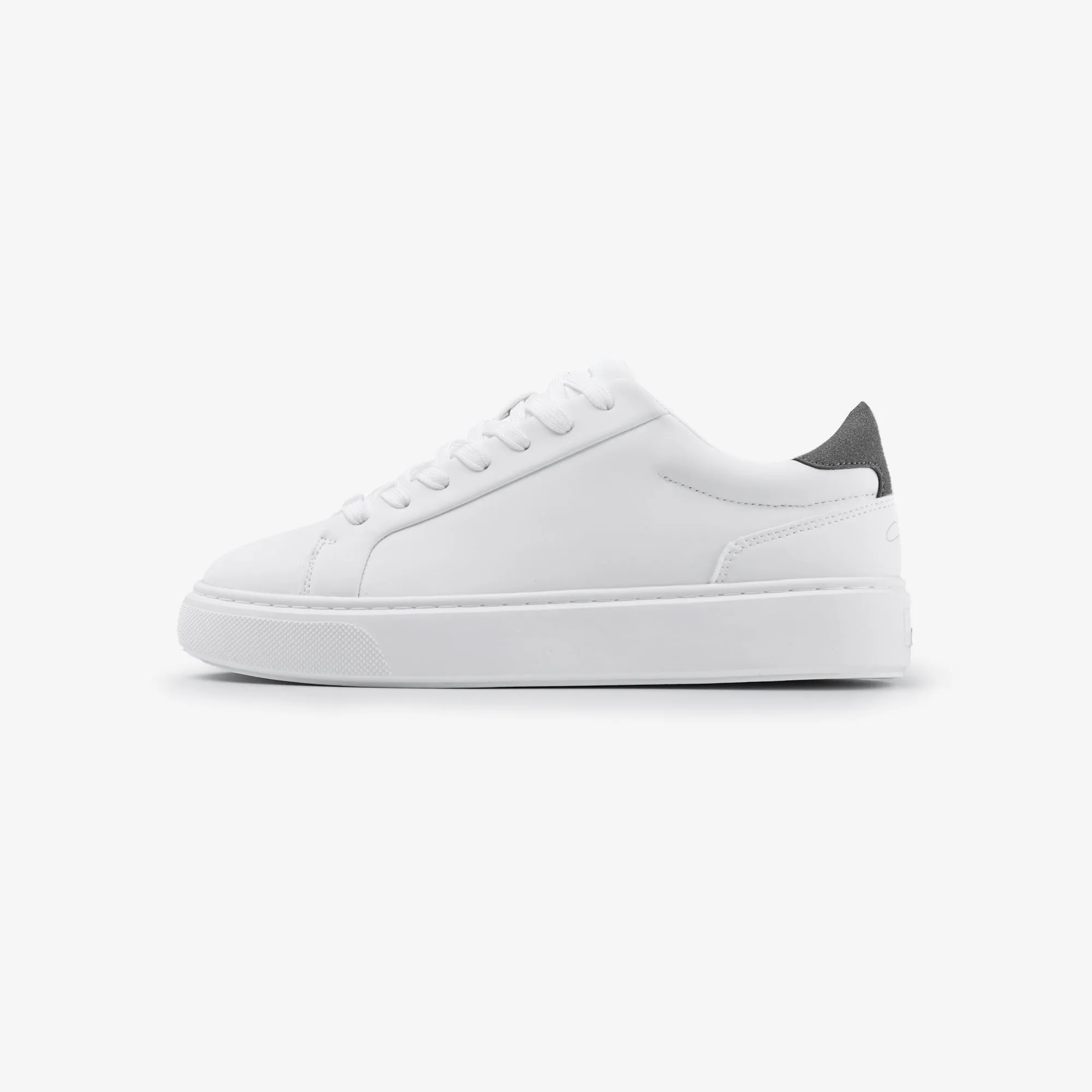 Premium Classic Trainer | White Grey