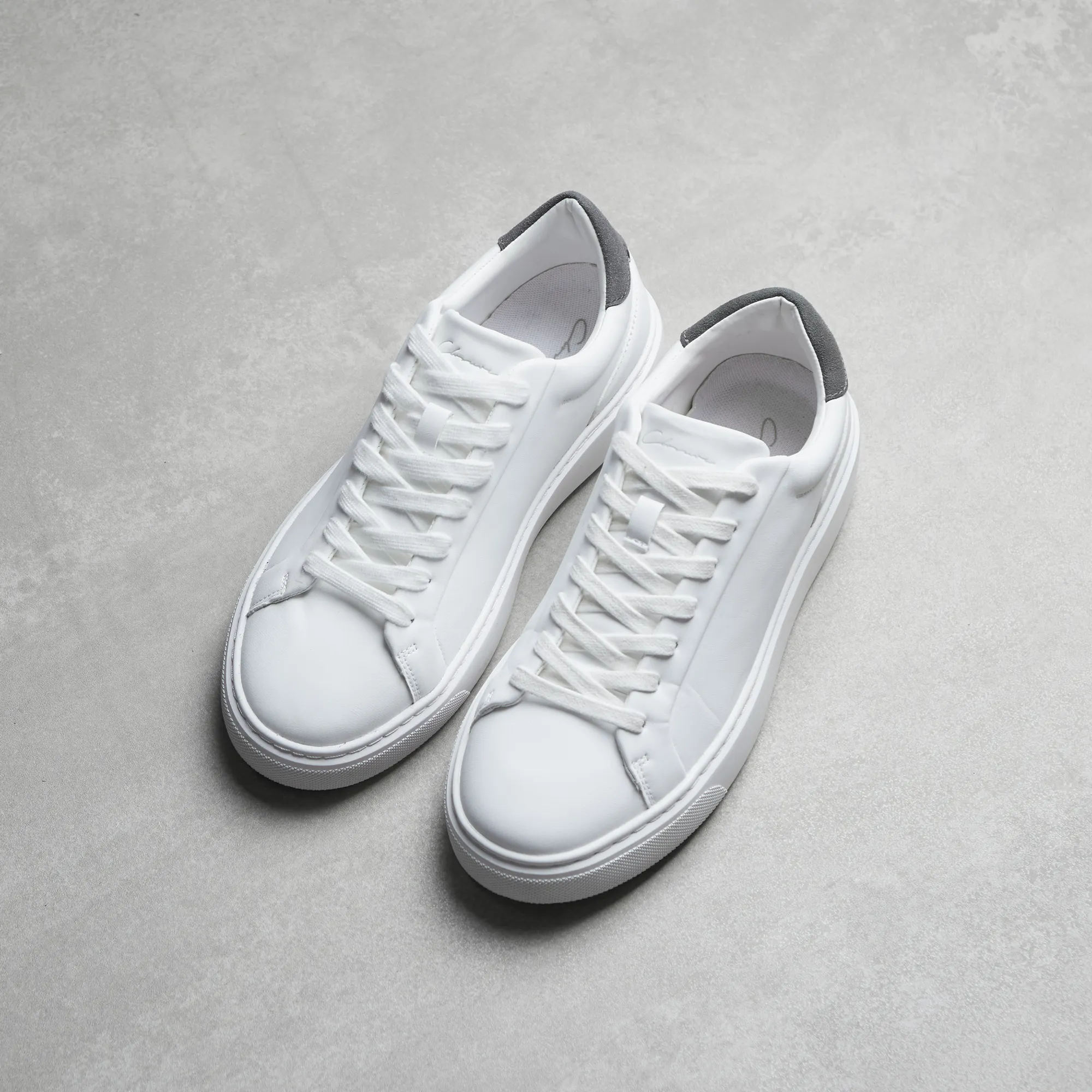 Premium Classic Trainer | White Grey