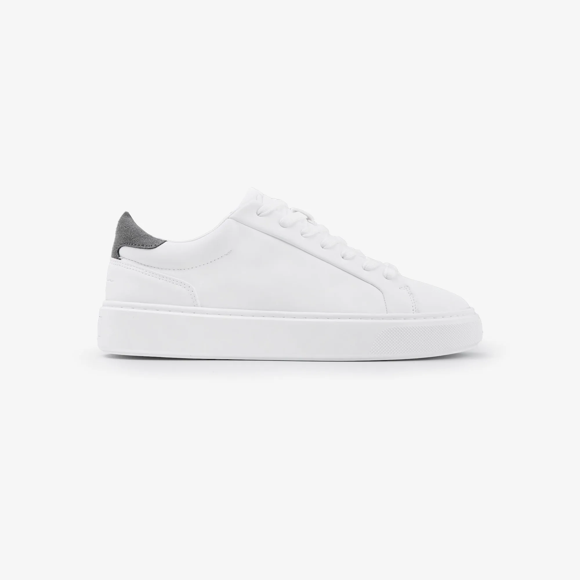 Premium Classic Trainer | White Grey