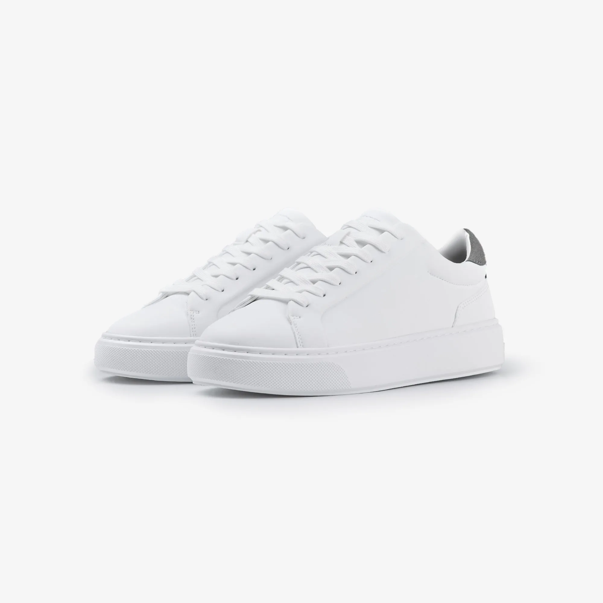 Premium Classic Trainer | White Grey