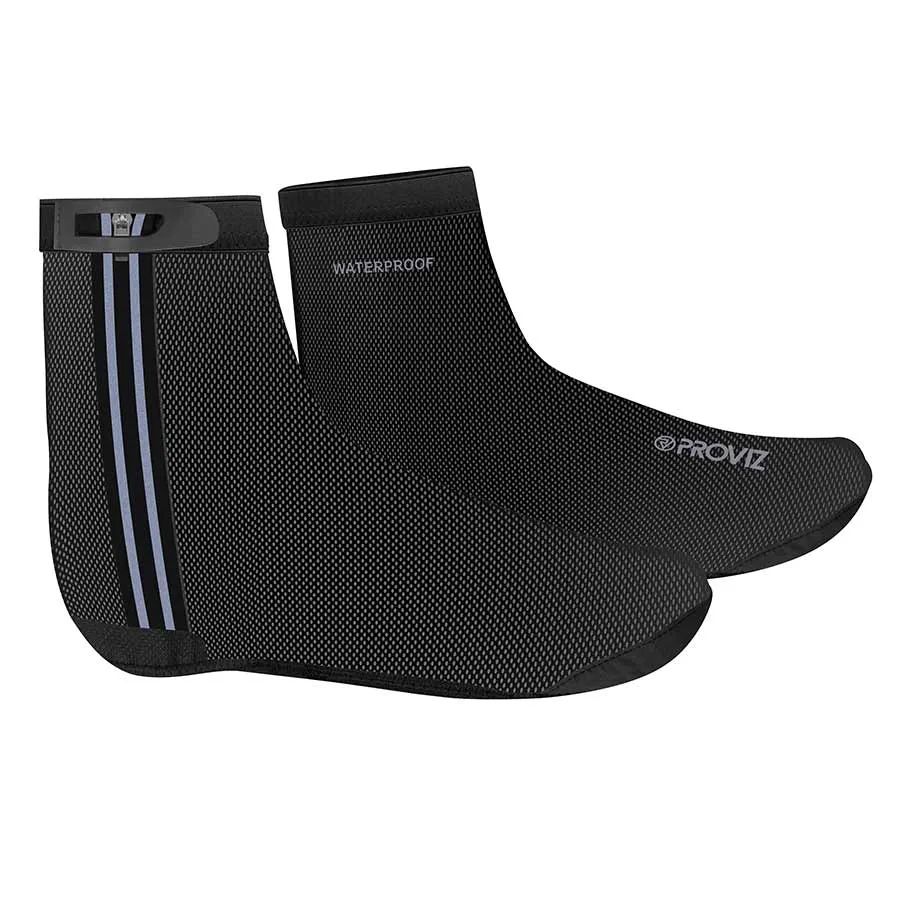 Proviz Reflect 360 Shoe Covers - Reflective Waterproof Shoe Covers with Adjustable Fit and Reinforced Durability