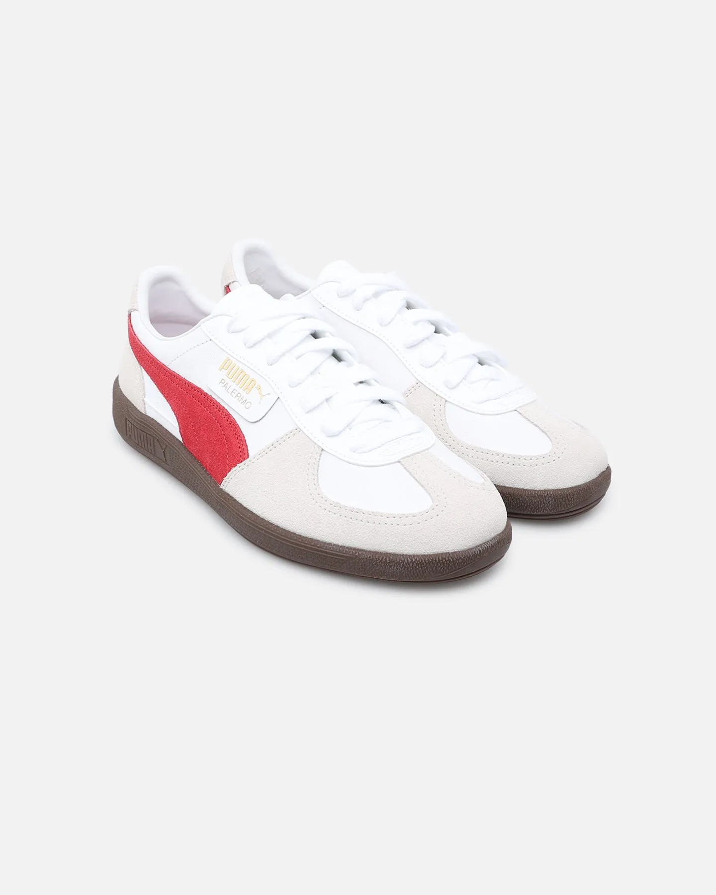 Puma Palermo Leather White/Red