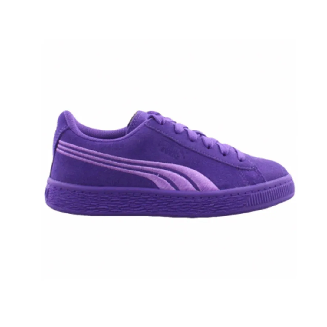 Puma - SUEDE CLASSIC Junior’s - PURPLE-BLUE-TEAM-GOLD