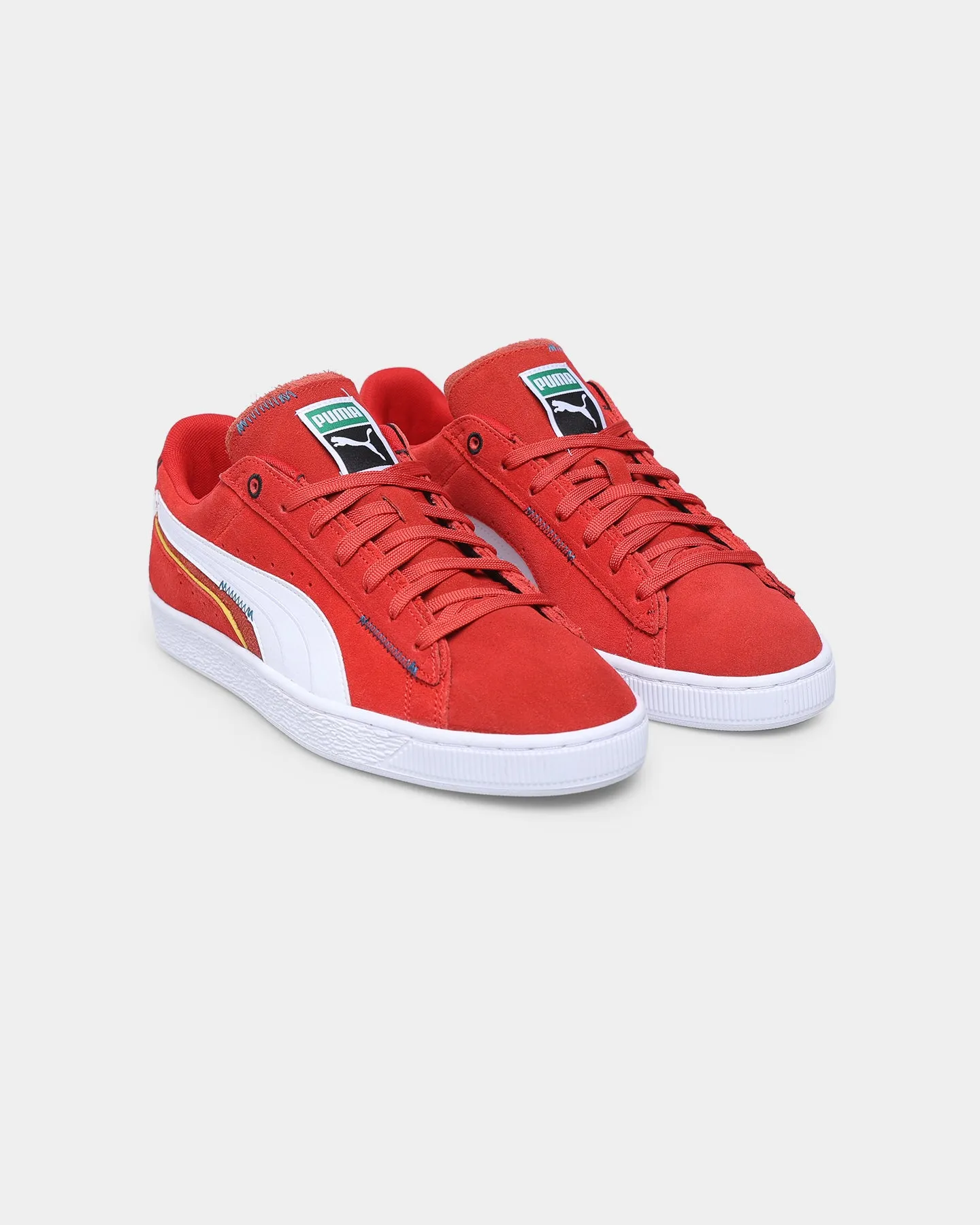 Puma Suede Displaced High Risk Red/Puma White