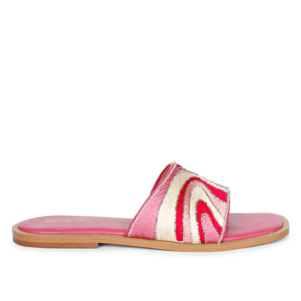 SAINT  GIORGIA  MULTI PINK SLIP ON