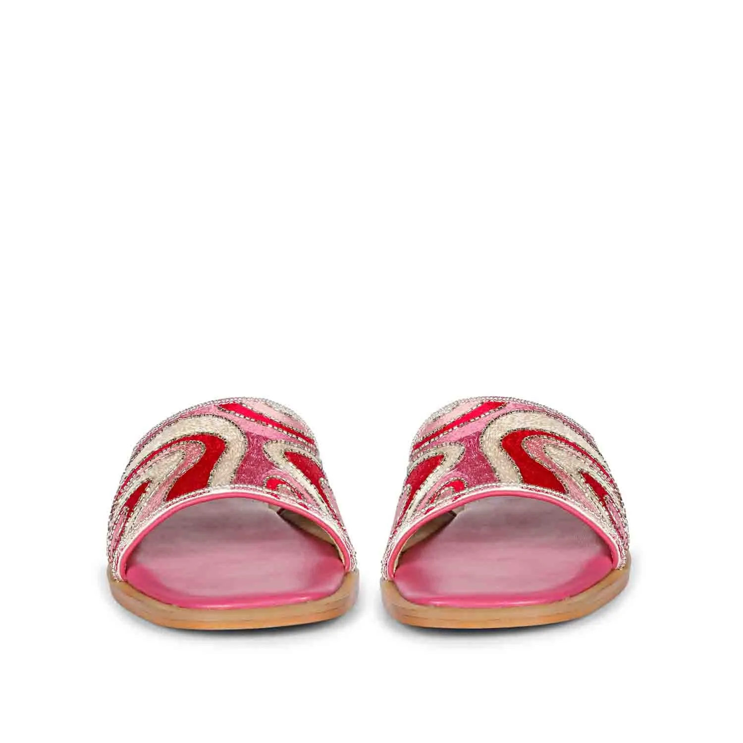 SAINT  GIORGIA  MULTI PINK SLIP ON