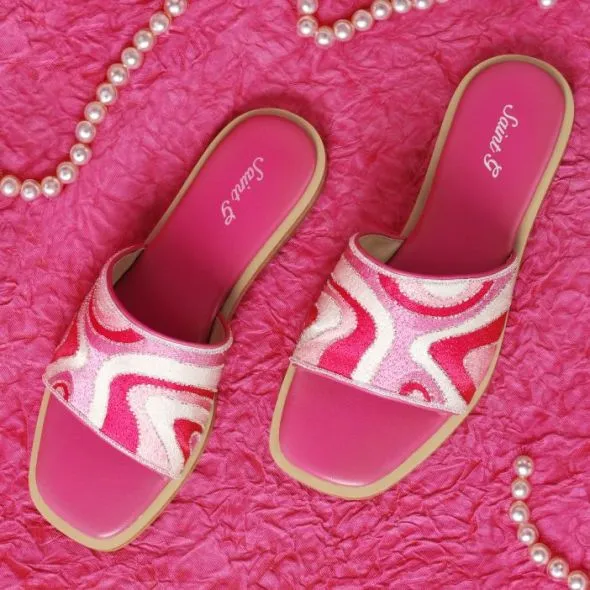 SAINT  GIORGIA  MULTI PINK SLIP ON