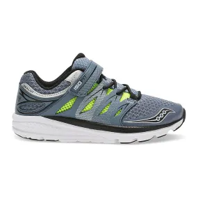 Saucony Grey Zealot 2 A/C Wide Children's Sneaker