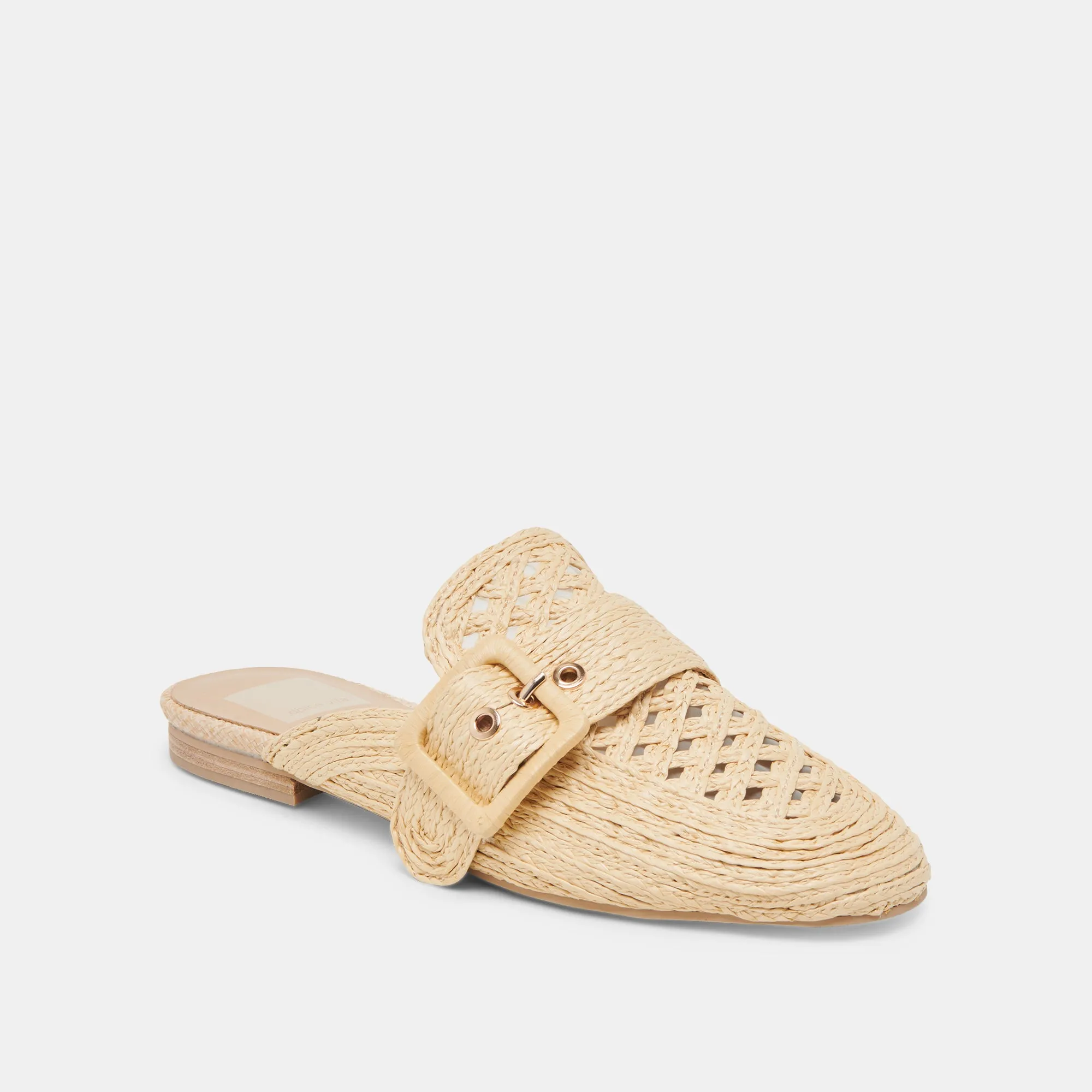 SIANNA FLATS NATURAL RAFFIA