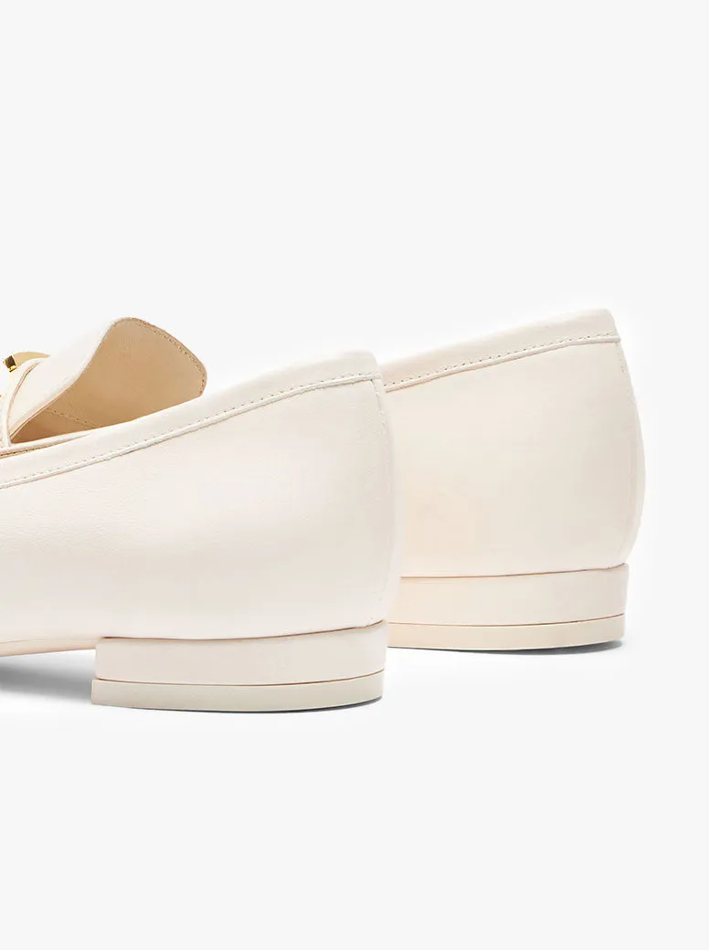 Signature Square Loafer bone