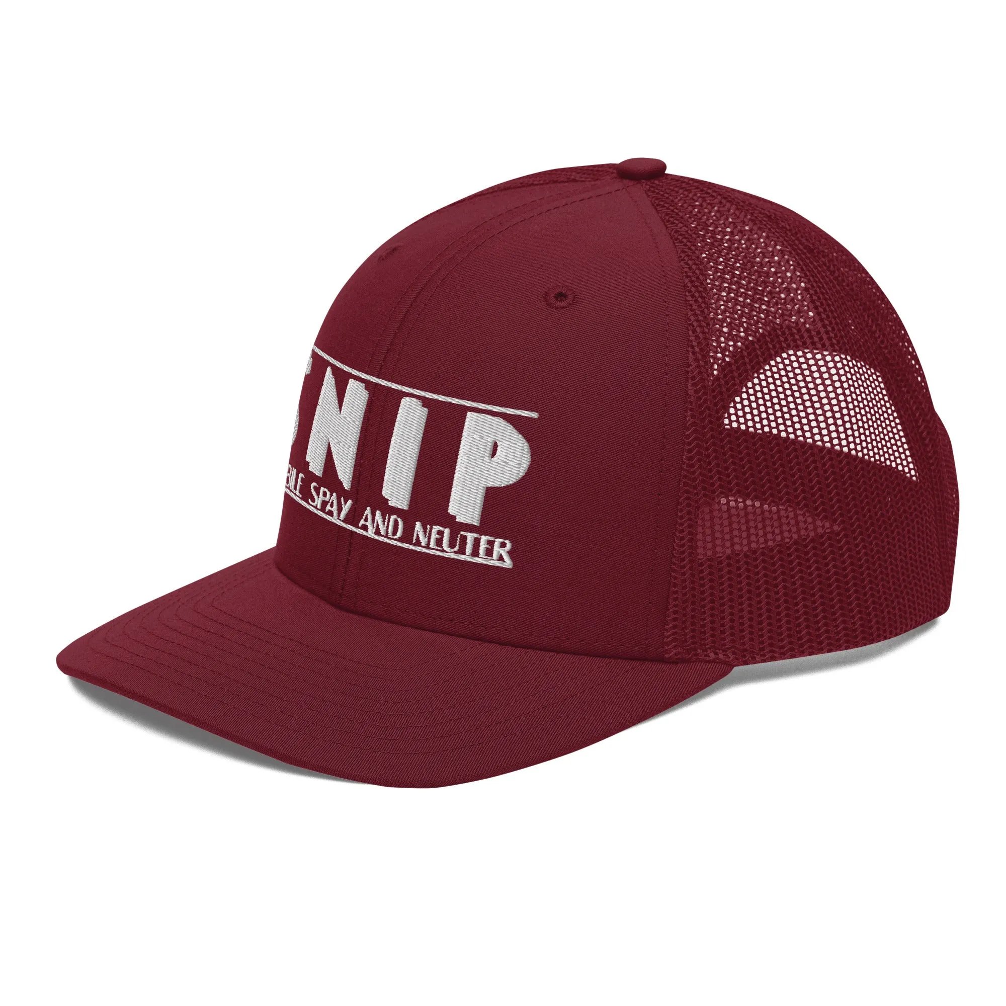 SNIP Burgundy - Trucker Cap