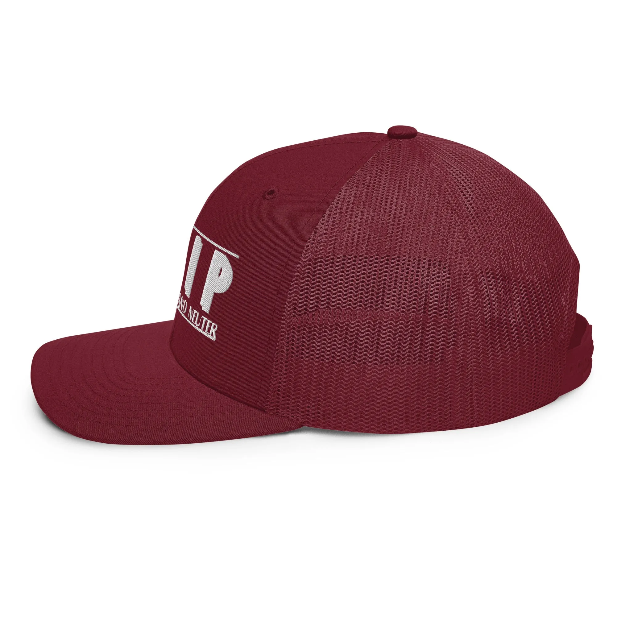 SNIP Burgundy - Trucker Cap