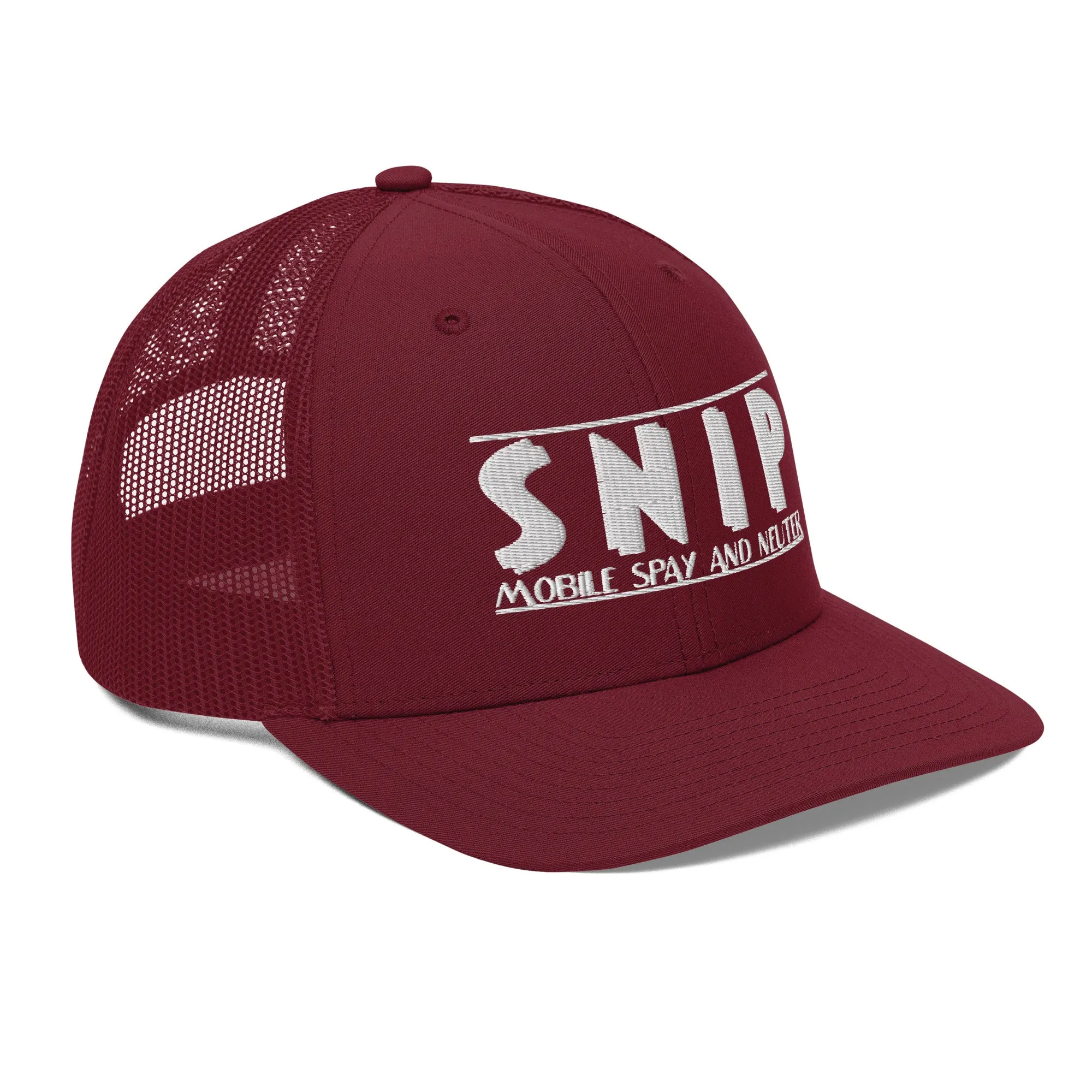 SNIP Burgundy - Trucker Cap