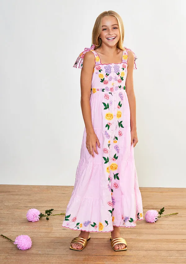 Sophie Embroidered Maxi Dress