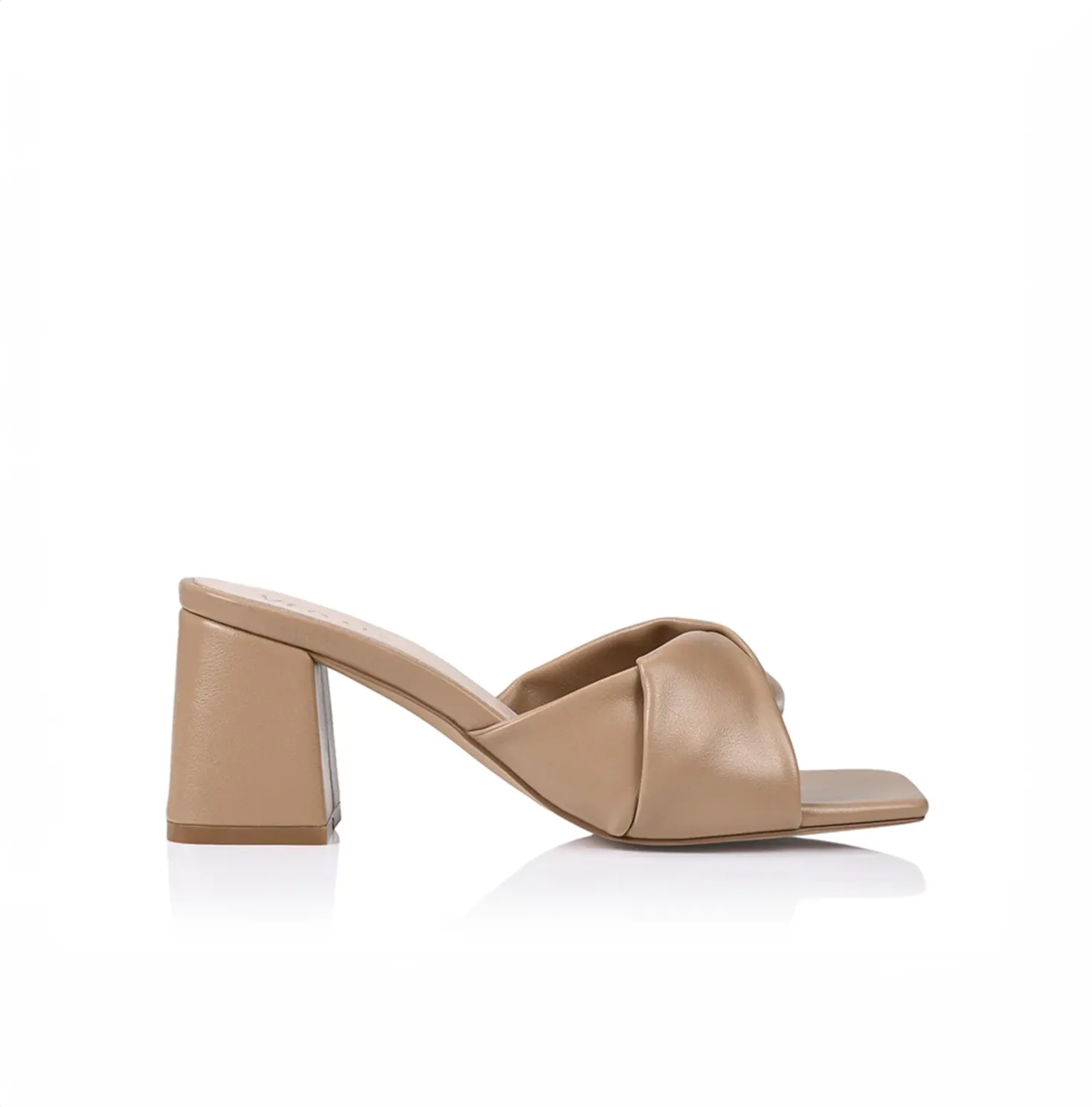 Stella Heels - Dark Camel Smooth