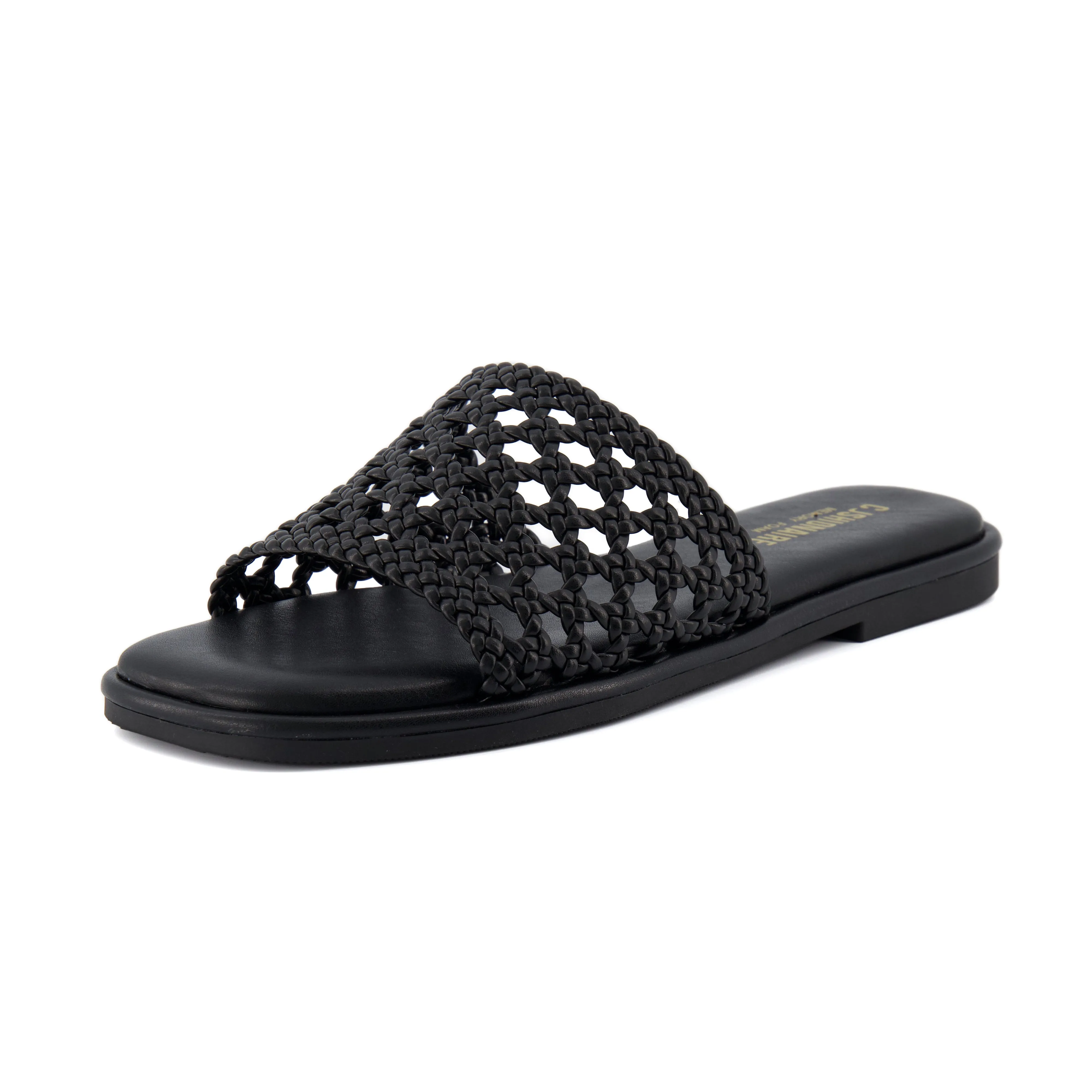 Temptest Basket Weave Slide Sandal