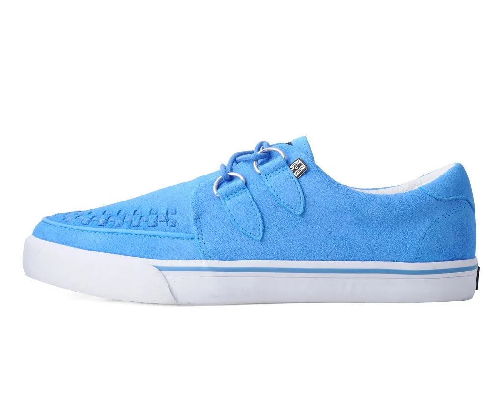 Tranquil Blue Suede D-Ring Interlace Sneaker