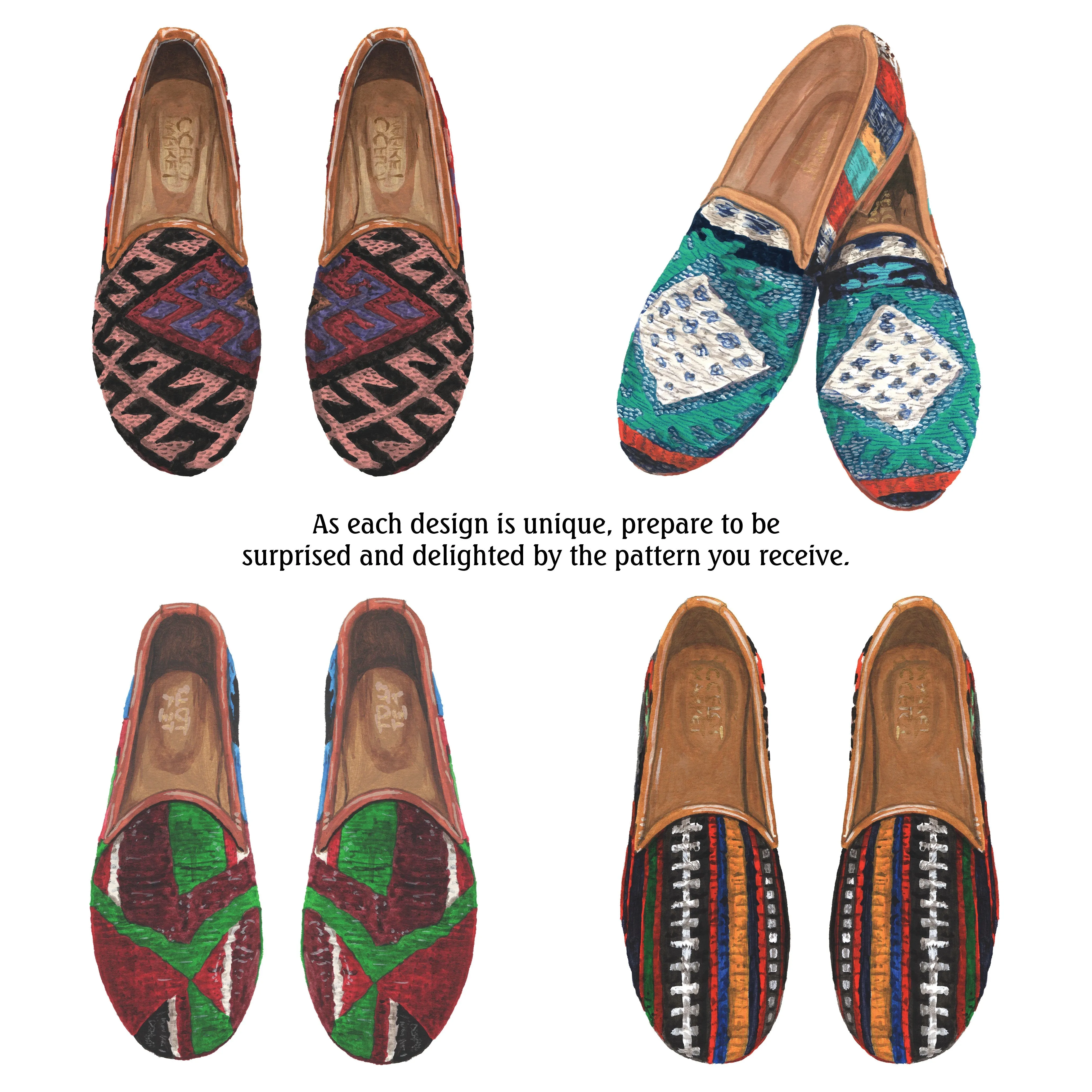 Turkish Kilim Loafers