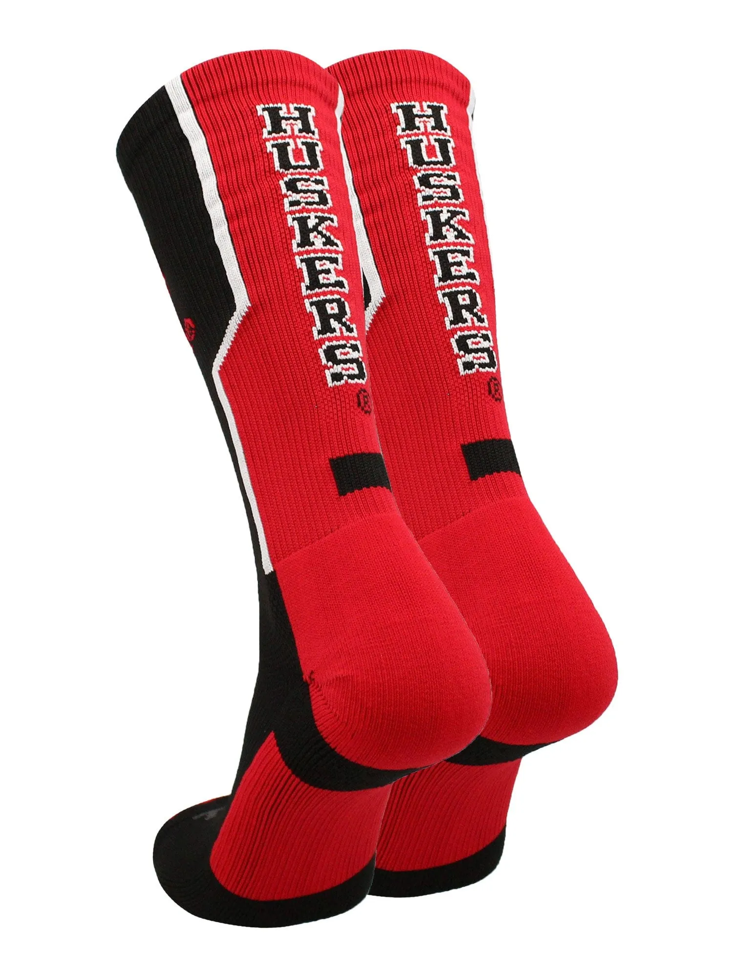 University of Nebraska Cornhuskers Socks Perimeter Crew