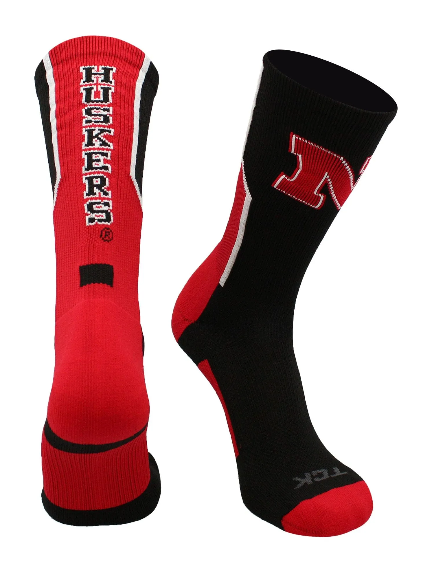 University of Nebraska Cornhuskers Socks Perimeter Crew