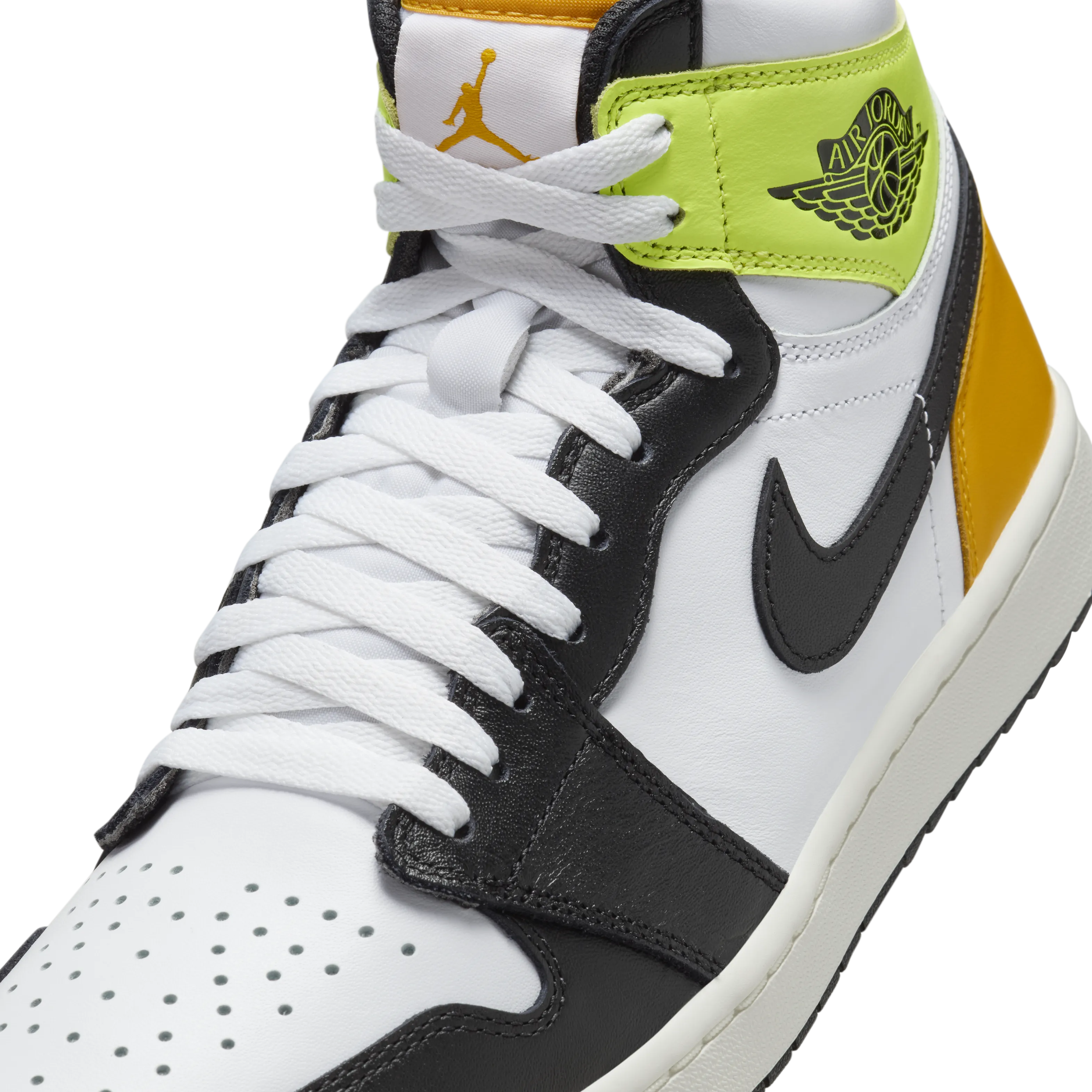 White Multi-Color AJ 1 High G