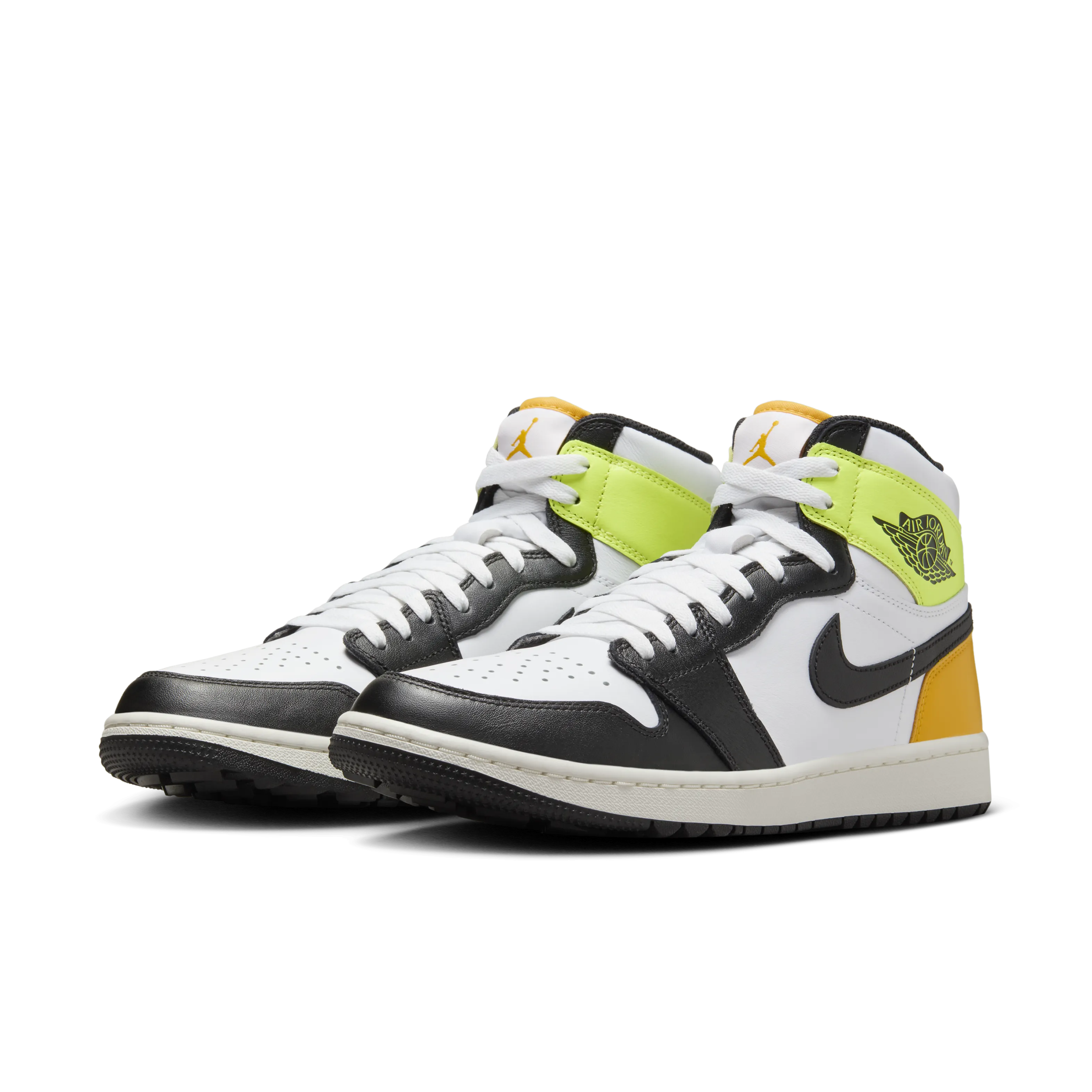 White Multi-Color AJ 1 High G