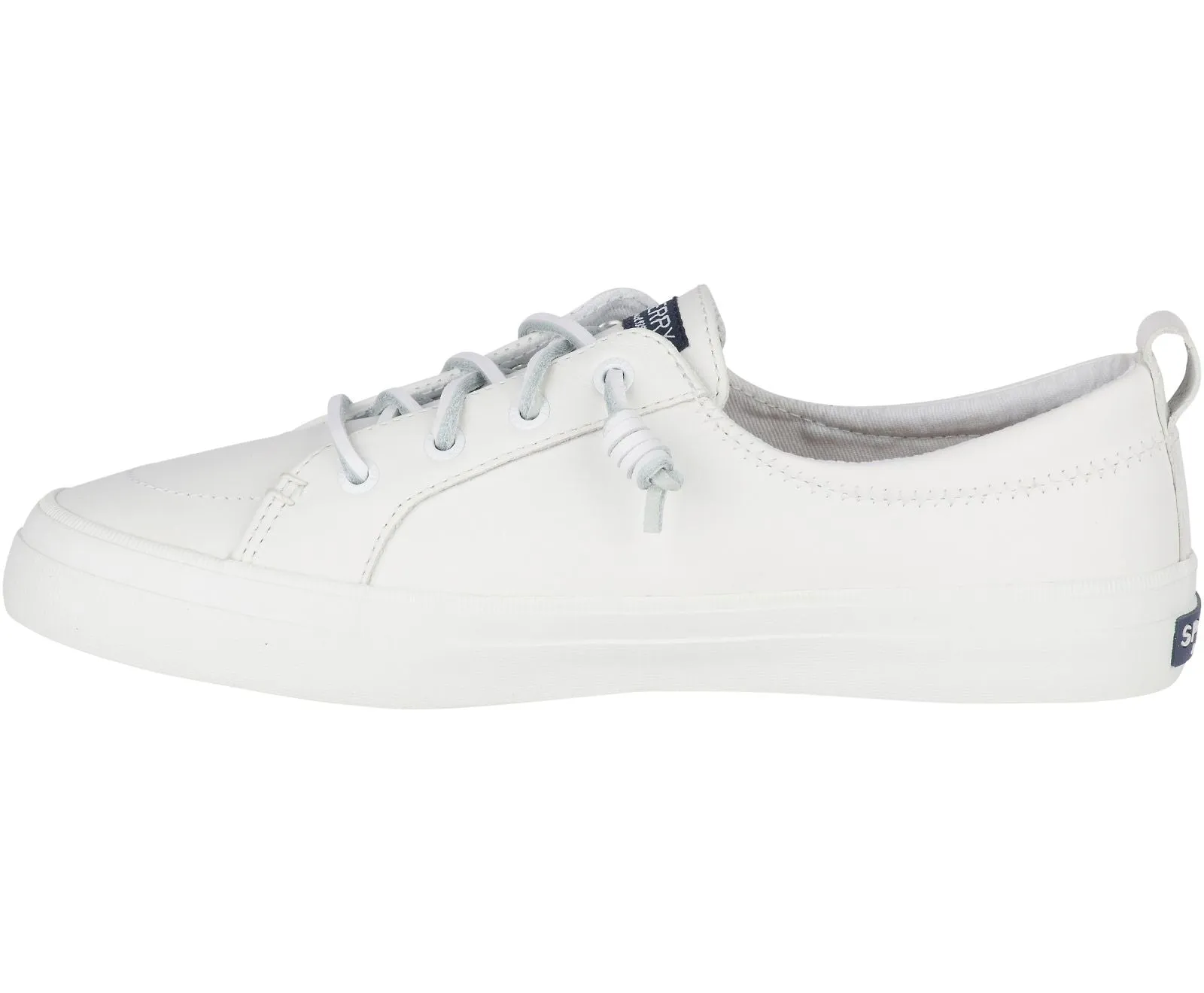 Women's Crest Vibe Leather White