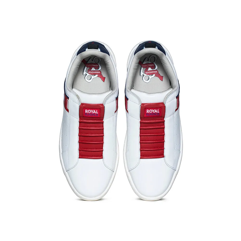 Women's Icon 2.0 Red White Leather Sneakers 96501-015