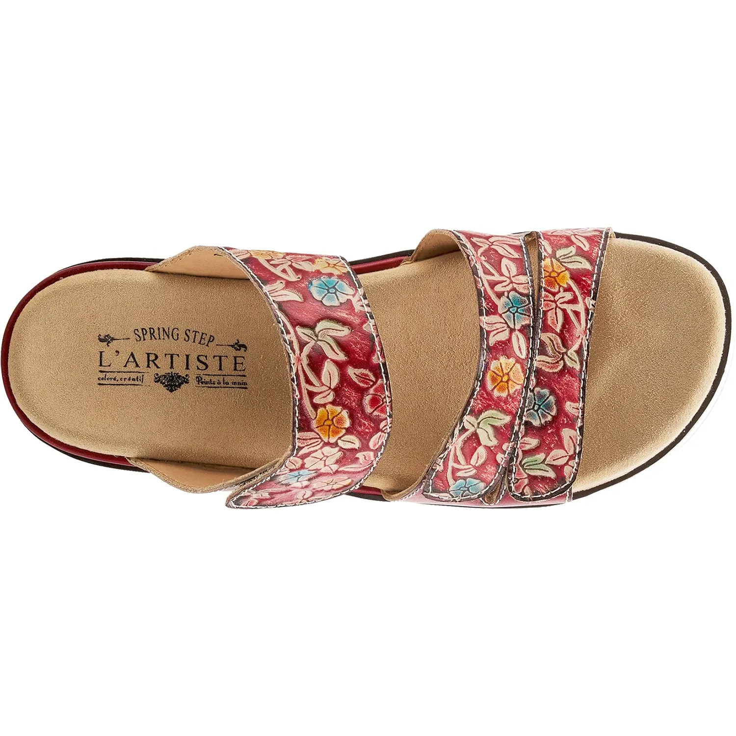 Women's L'Artiste by Spring Step Dearest Red Multi Leather