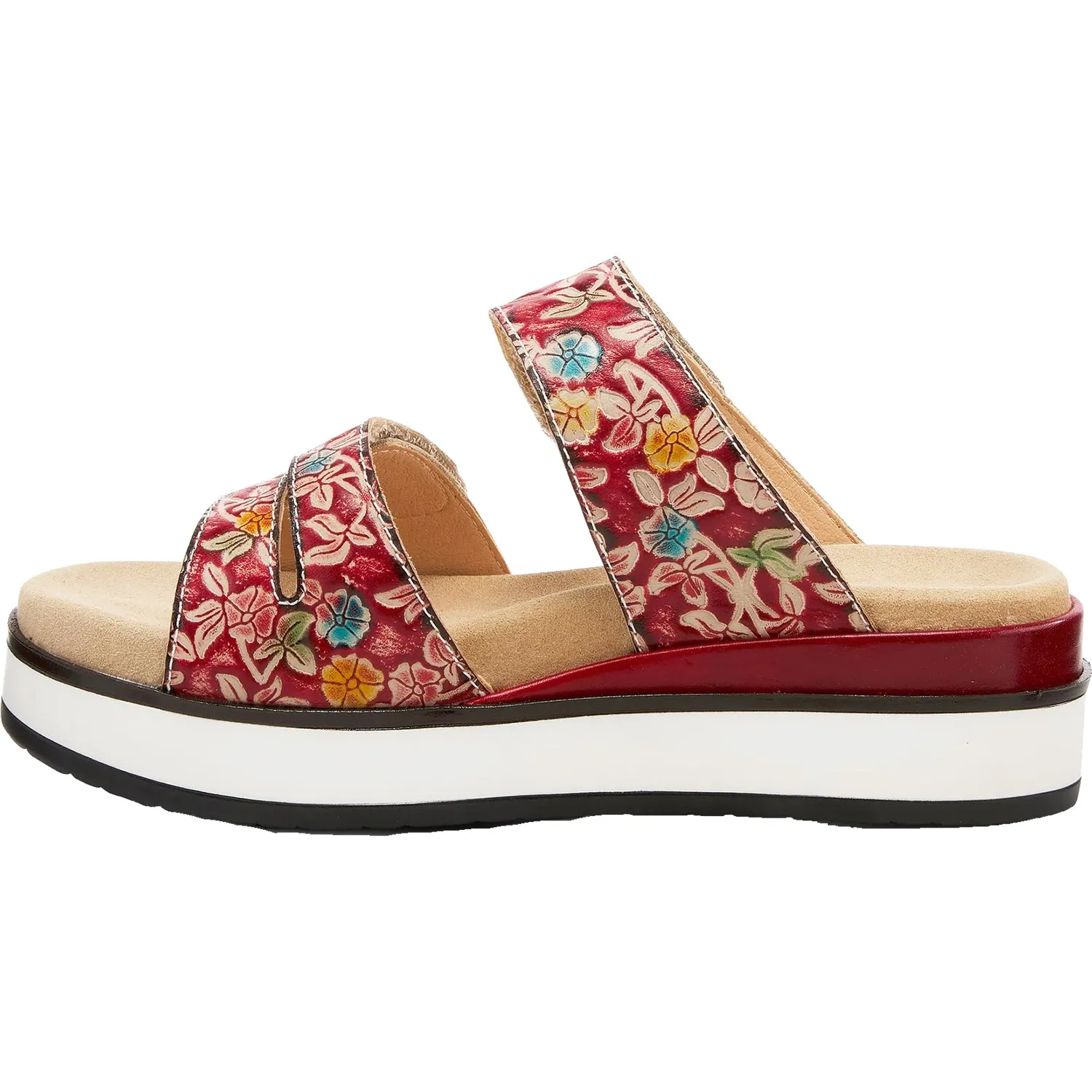 Women's L'Artiste by Spring Step Dearest Red Multi Leather