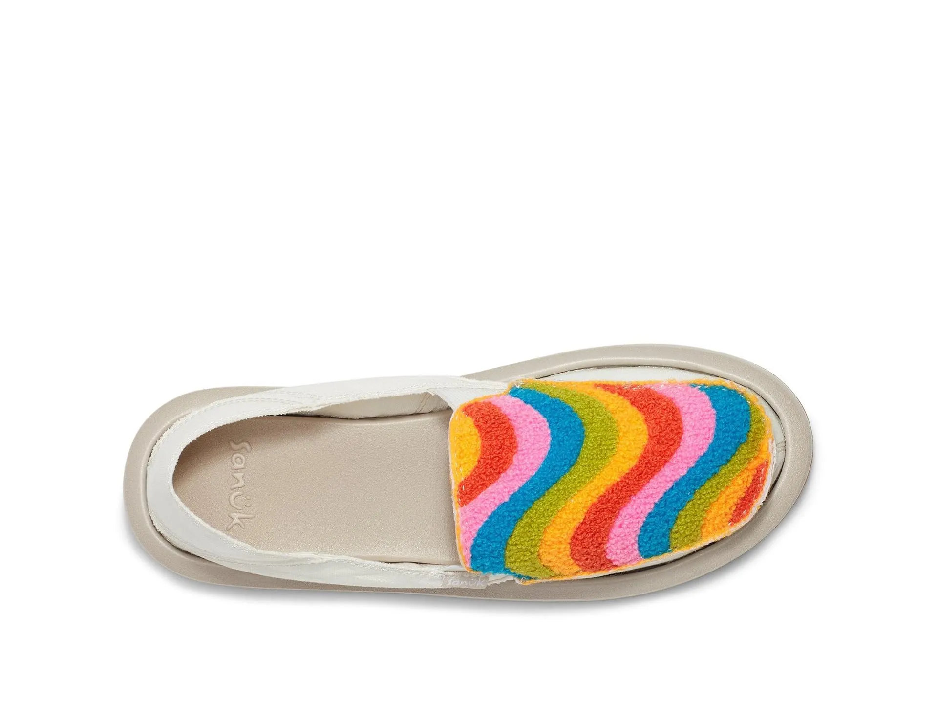 Women's Shoes Sanuk DONNA RAINBOW Sidewalk Surfer Loafers 1152777 MULTI