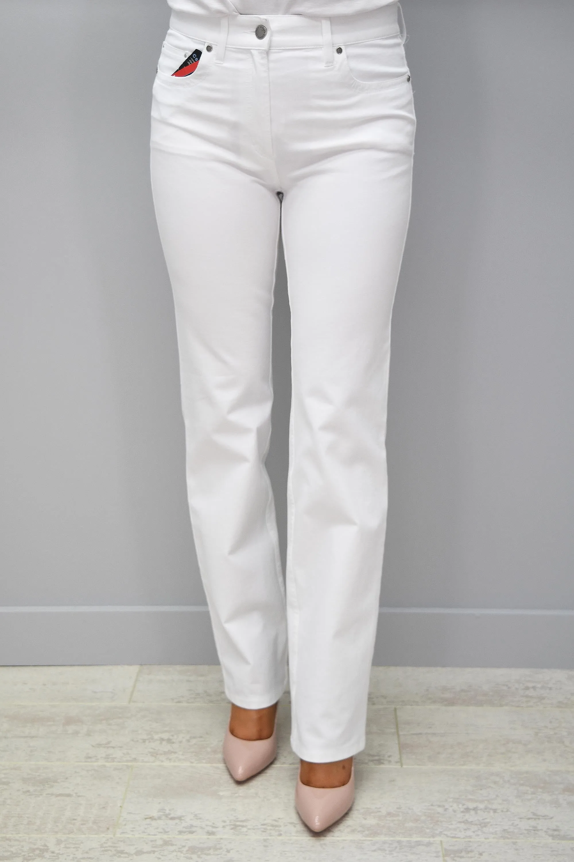 Zerres Cora Comfort White Jeans - 1507 540 01